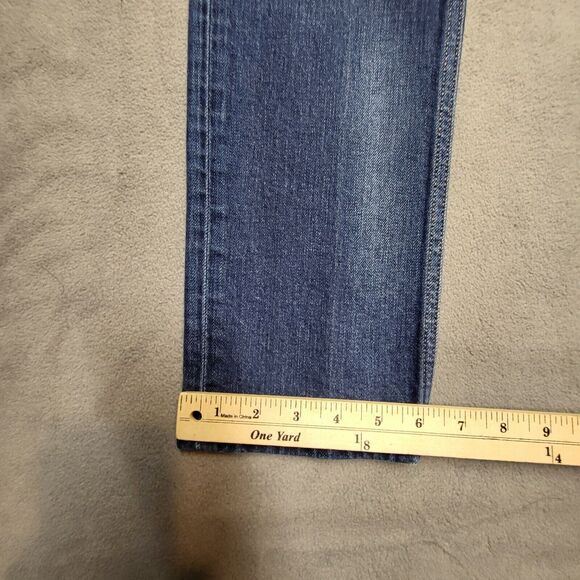 Levi's 511 Jeans Mens 29x29 Blue Slim Straight Leg Stretch Distressed Denim - Picture 6 of 9